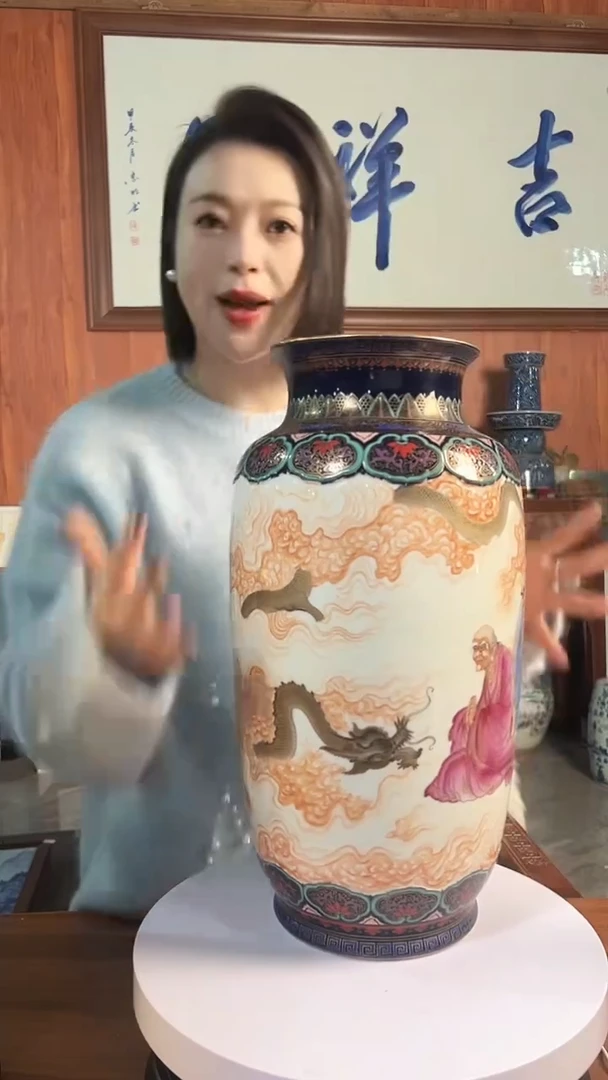 摆件陶景德镇精美陶瓷