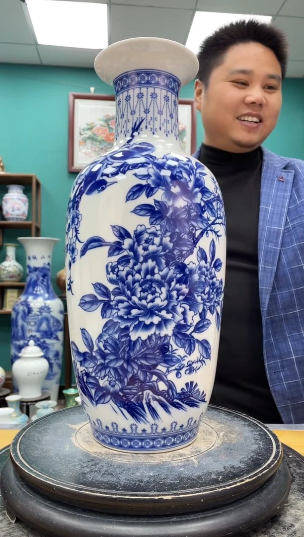 摆件富贵平安陶瓷摆件
