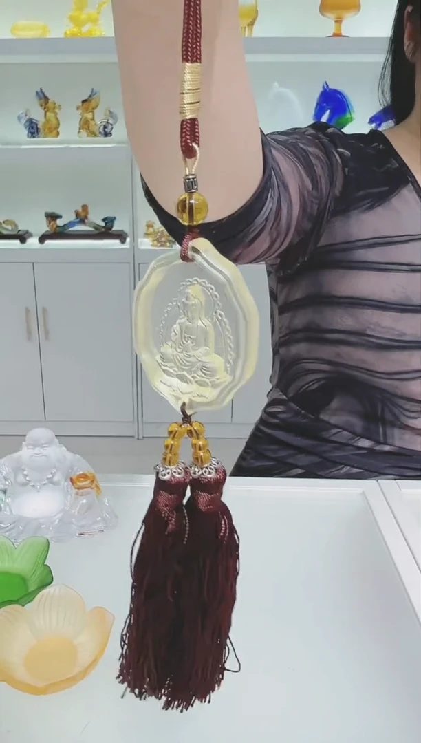 茶宠古法琉璃车挂