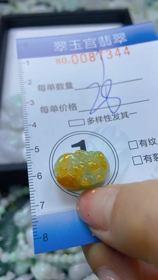 【闪购商品】翡翠颈饰未镶嵌闪购0087344