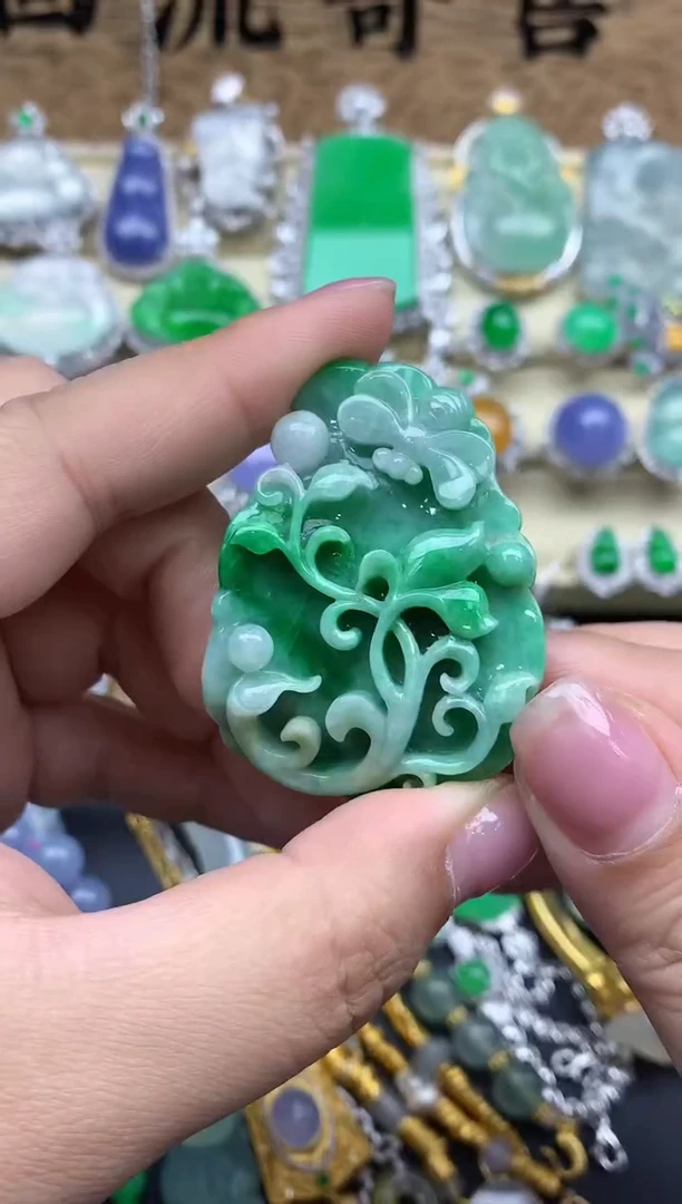 【闪购商品】翡翠颈饰未镶嵌332-中国好珍宝