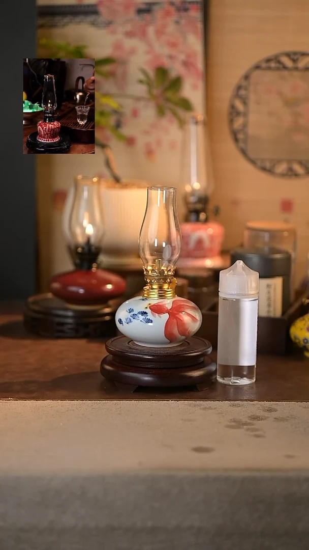 景德镇陶瓷香薰灯摆件