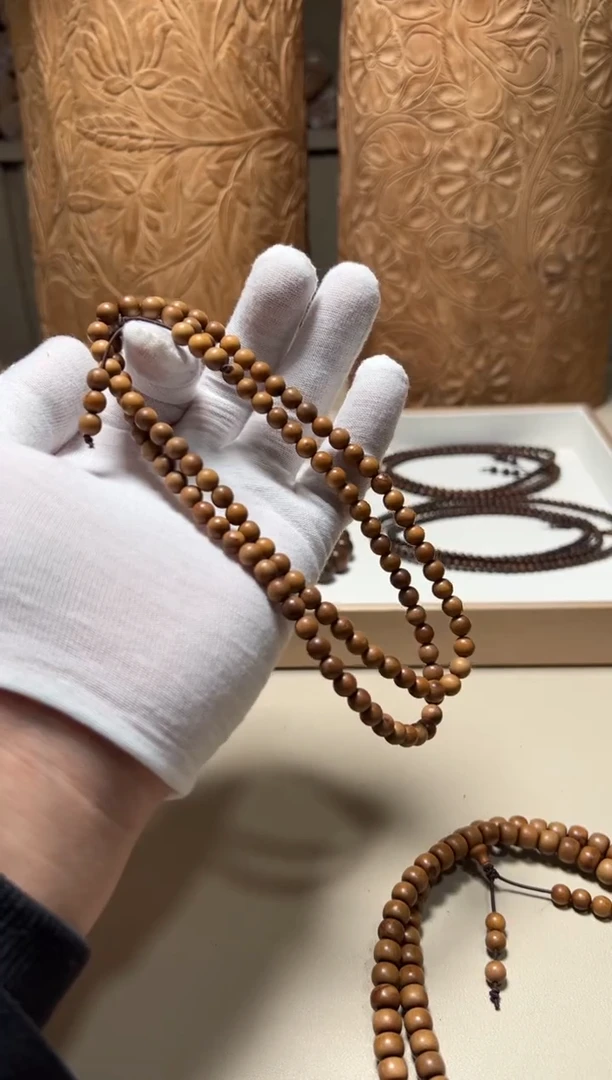 【闪购商品】檀香木手串/手链老山檀香0.6/108顺纹黑肉瑕疵福利