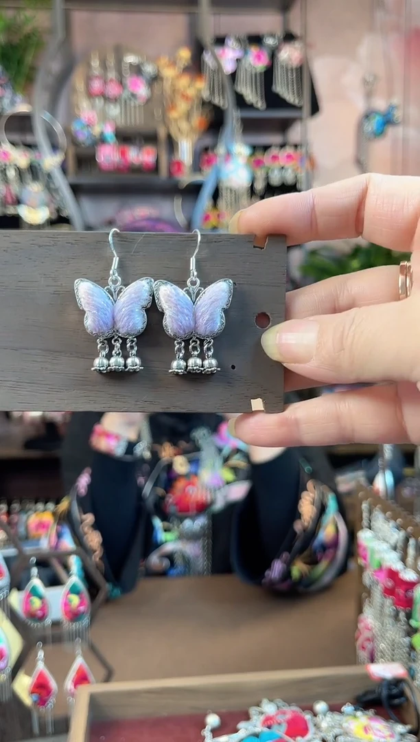 织绣民族风手工非遗老绣饰品265