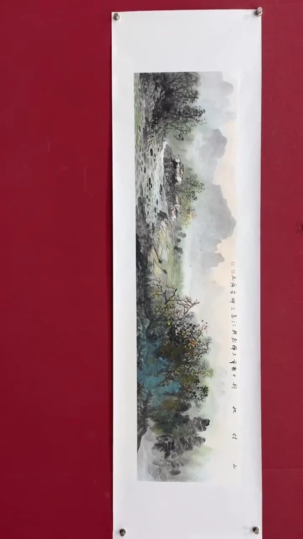 国画国画绘画山水花鸟