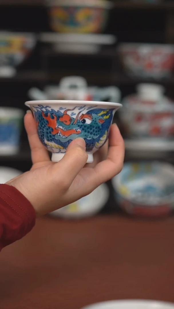 昨明青龙压手杯（清仓价格）