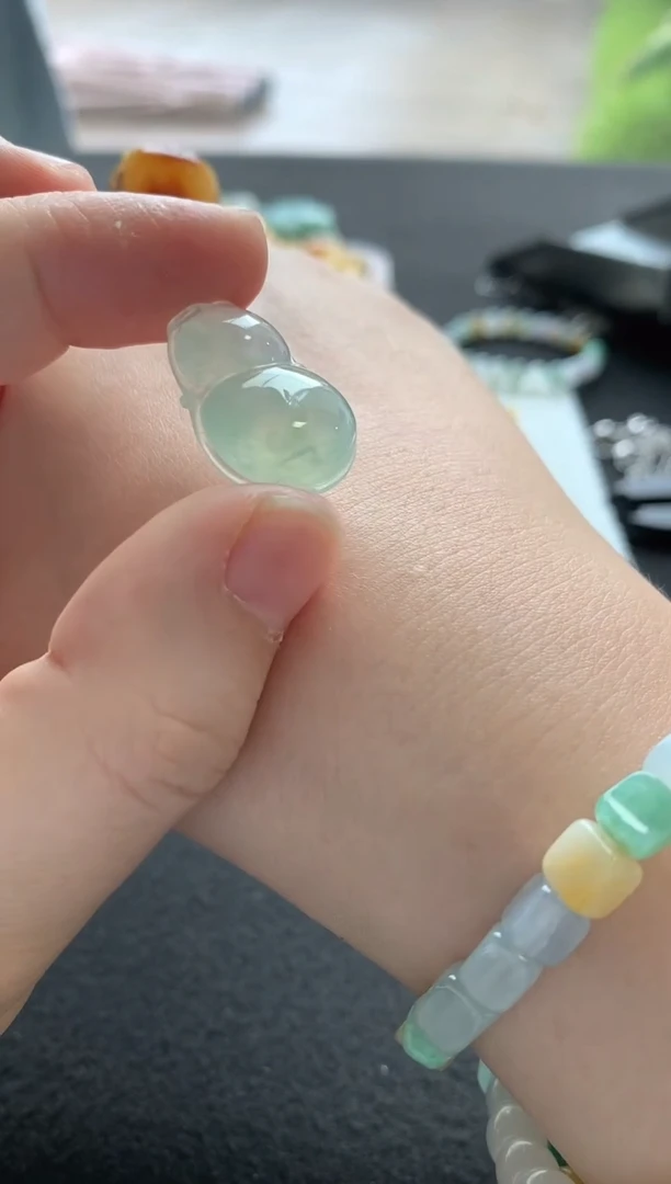 颈饰未镶嵌翡翠翡翠葫芦F1528-6
