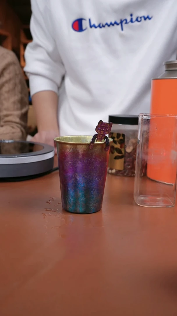 单层可乐杯+搅拌勺 小纪粉丝福利