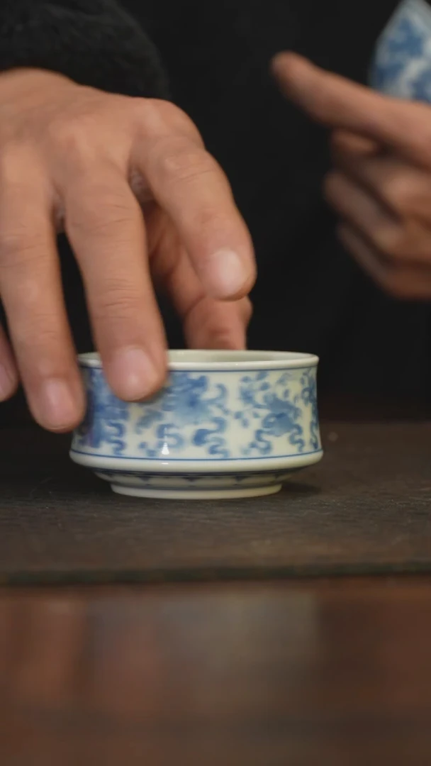 瓷片柴窑青花破价福利