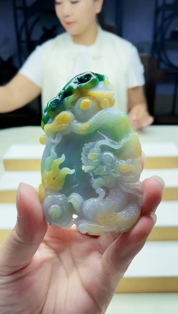 未镶嵌定制翡翠毛货09140232