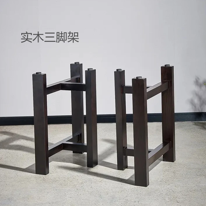实木大板支架黑檀风车木材质适用茶桌台