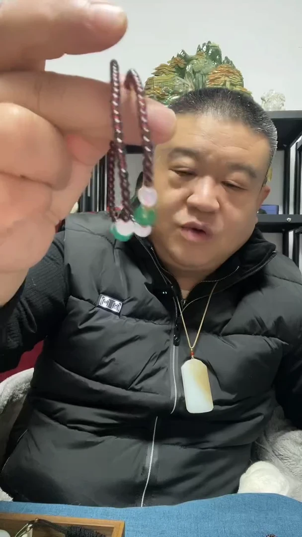 未镶嵌手串石榴石单圈小手串两条