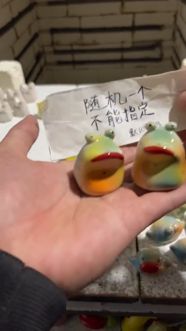 【闪购商品】摆件80纯手工微瑕陶瓷