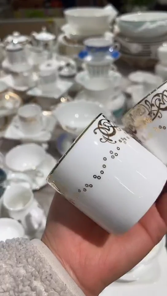 瓷2个3号小咖啡杯