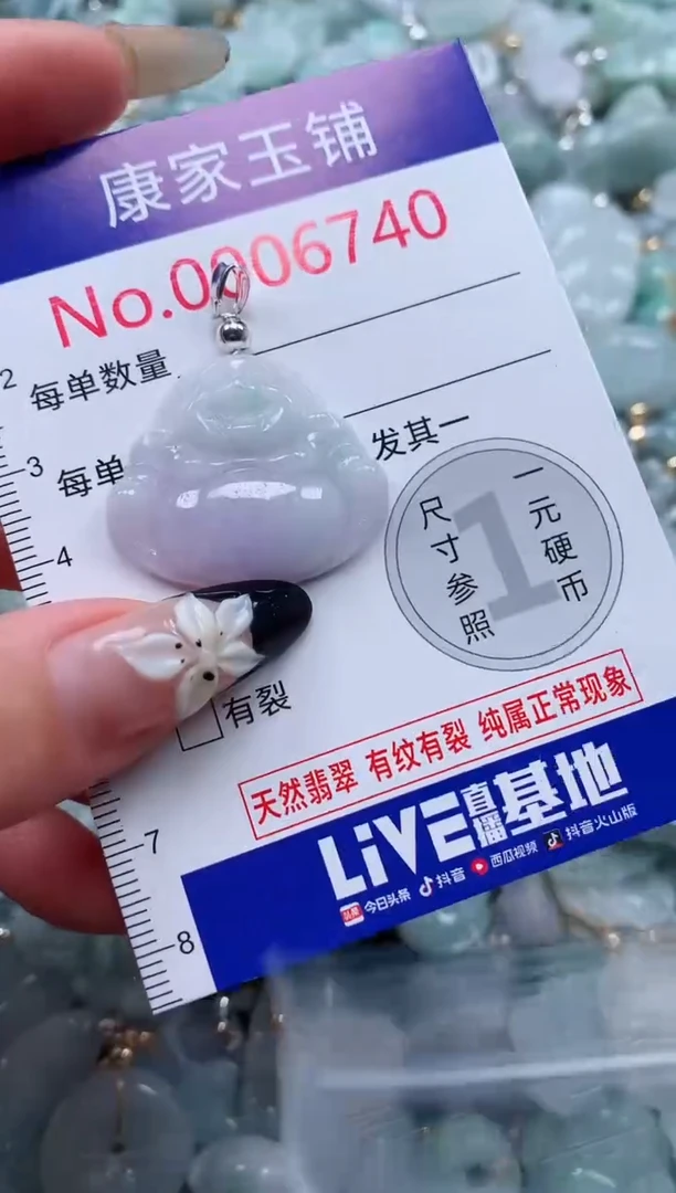颈饰未镶嵌翡翠6740