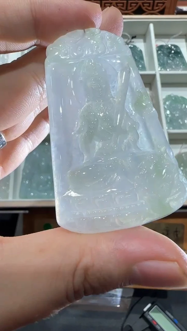 翡翠挂件未镶嵌A货翡翠多样性孤品