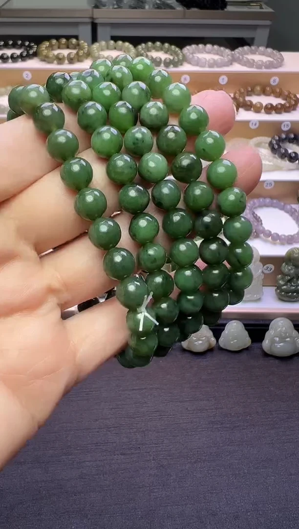 颈饰未镶嵌和田玉63号链接多样性发一有包容瑕疵卡8mm