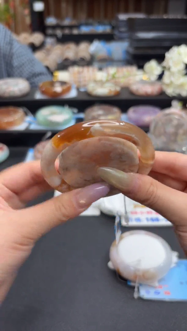 未镶嵌手镯石英质玉A56(57圈赠送镯心)