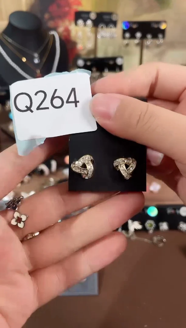 铜合金合成立方氧化锆925银q264