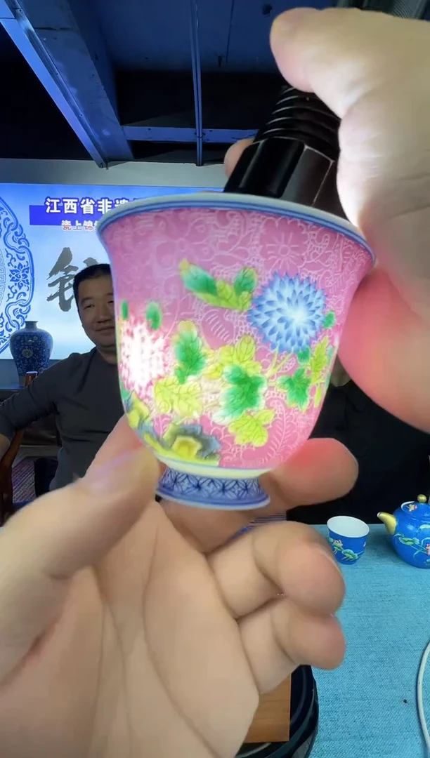 杯子D375景德镇陶瓷