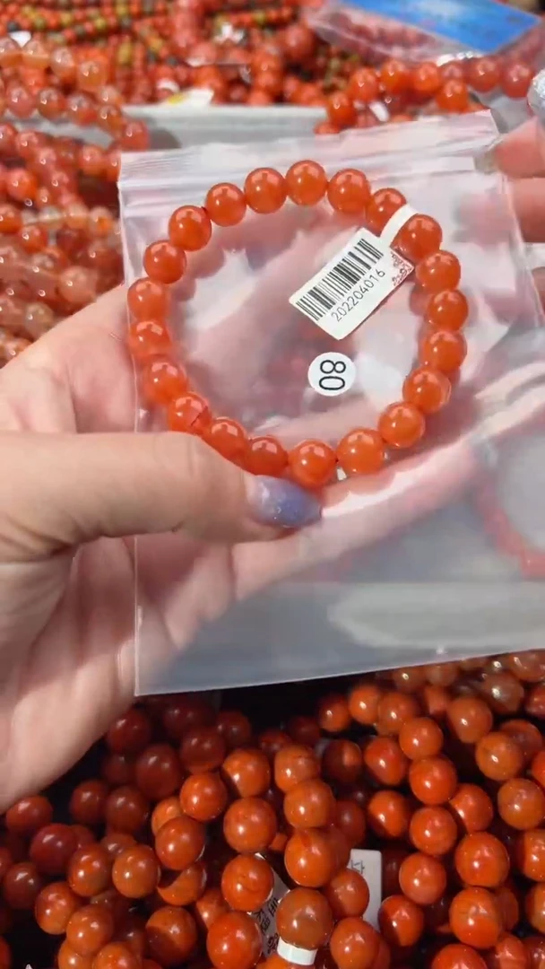 【闪购商品】南红玛瑙手串未镶嵌9+