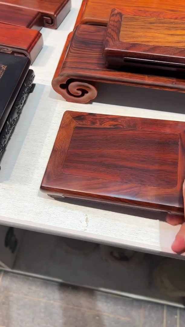 【闪购商品】红酸枝木类端景台底座337