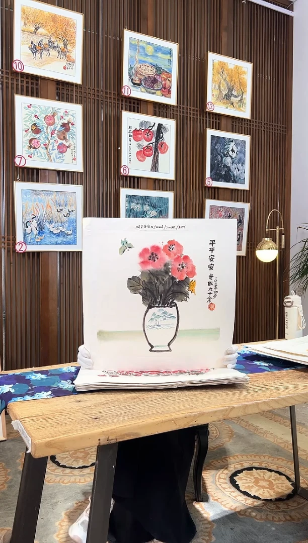 版画版画耿玉琨名章限量版画S