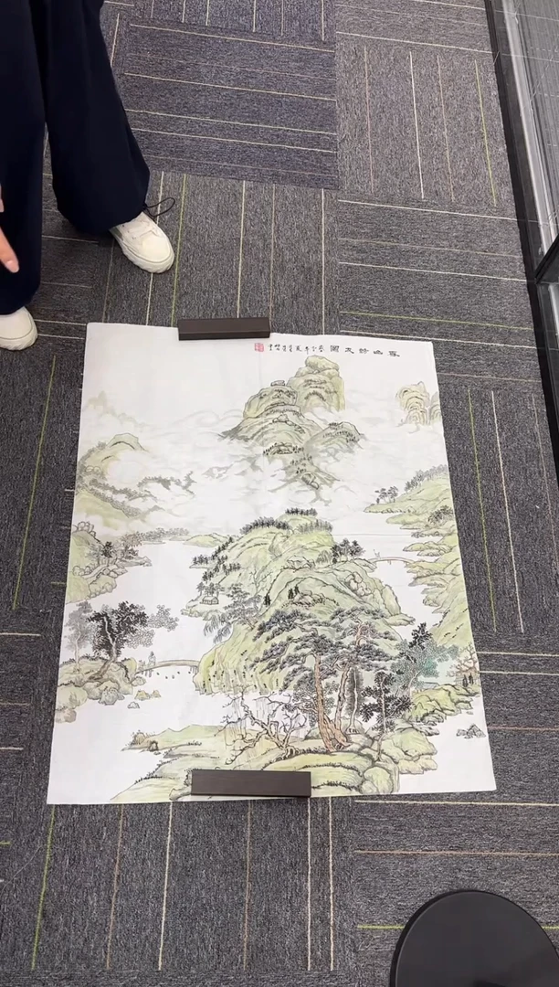 国画国画国画鉴赏手绘实稿-