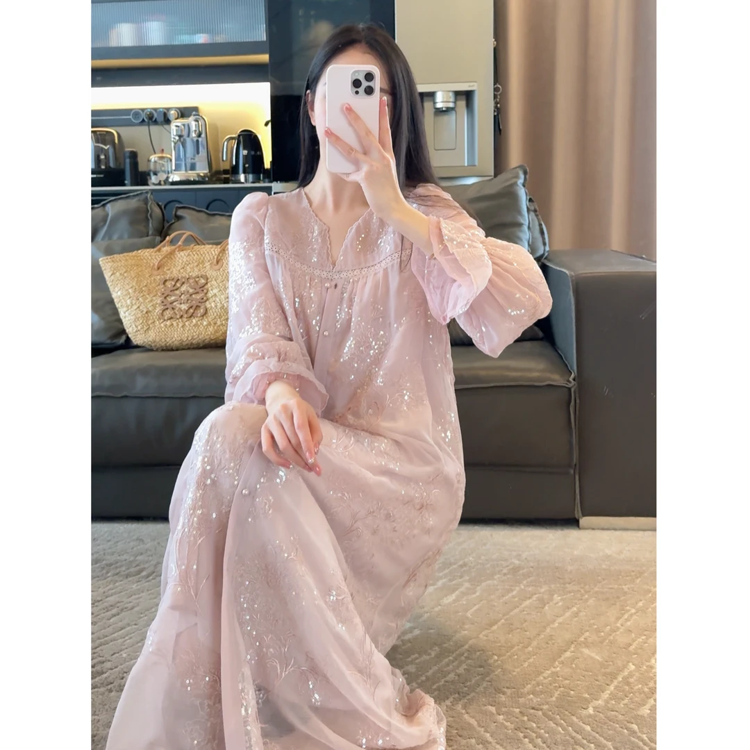 Zwinnie/詹维尼【烟熏紫】设计感春秋法式长袖连衣裙 GYS202502