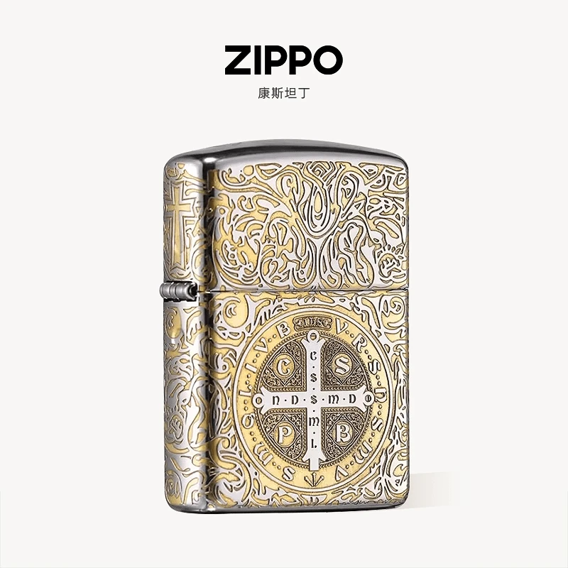 ZIPPO/之宝打火机 原装热门 康斯坦丁防风电影同款礼物DY9802DK