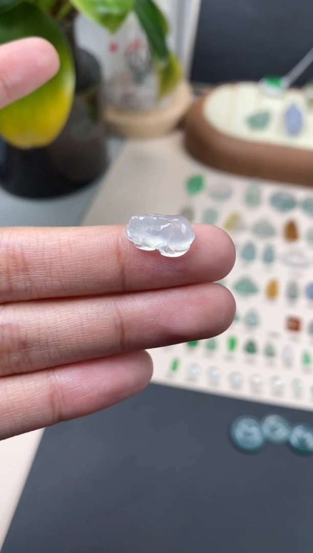 【闪购商品】翡翠颈饰未镶嵌翡翠冰种裸石