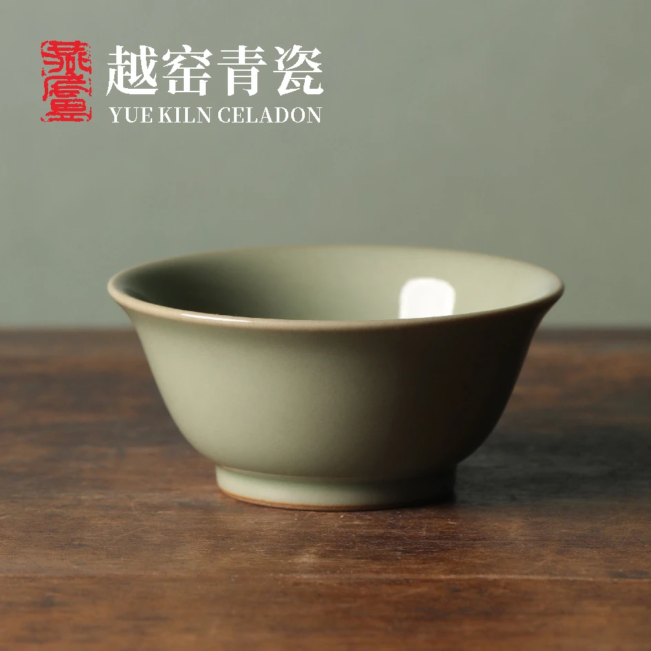 撇口唐杯 口径：9cm   高：4cm 100ml