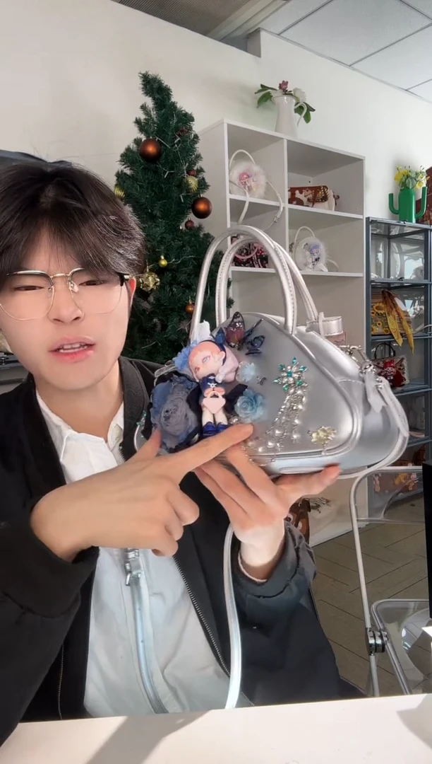 PU必灵手工潮包包