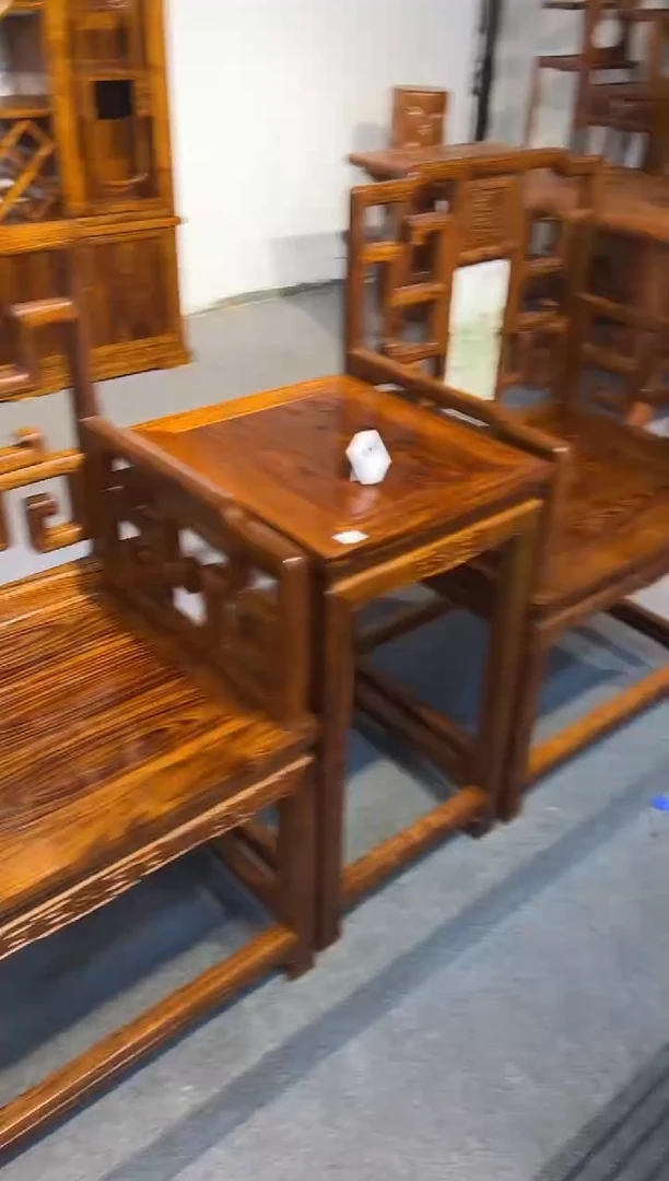 花梨木类木雕款椅子一对
