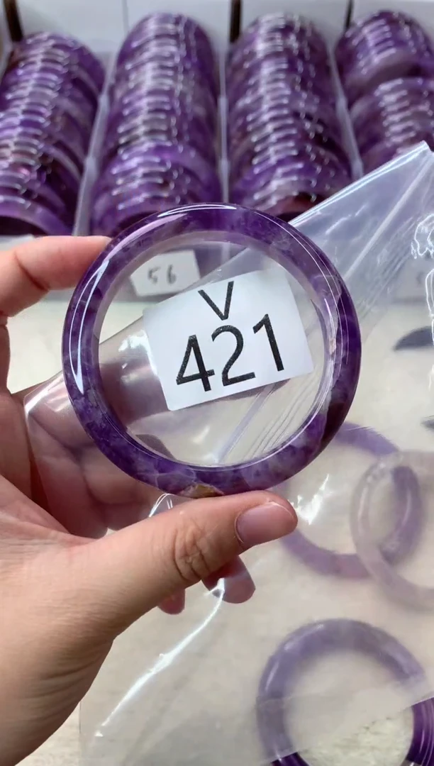 未镶嵌手镯水晶V421-58