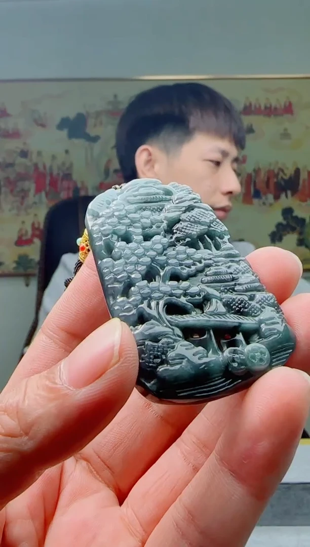 【闪购商品】翡翠颈饰未镶嵌多样性随机一件发货