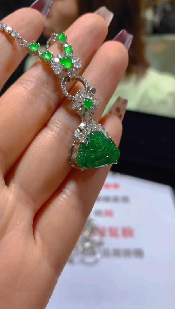 颈饰未镶嵌翡翠多样性发一