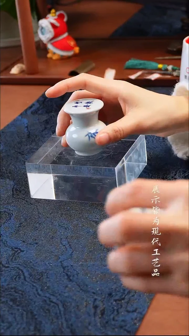 竹报平安实心盖置