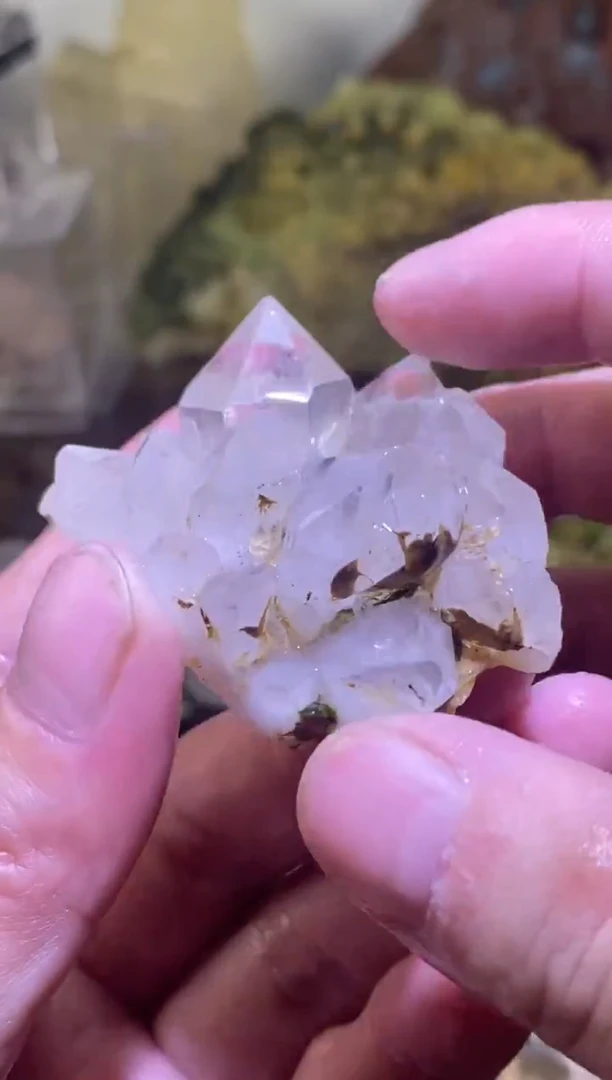 未镶嵌珠宝半成品水晶52号四川超七花园水晶原石