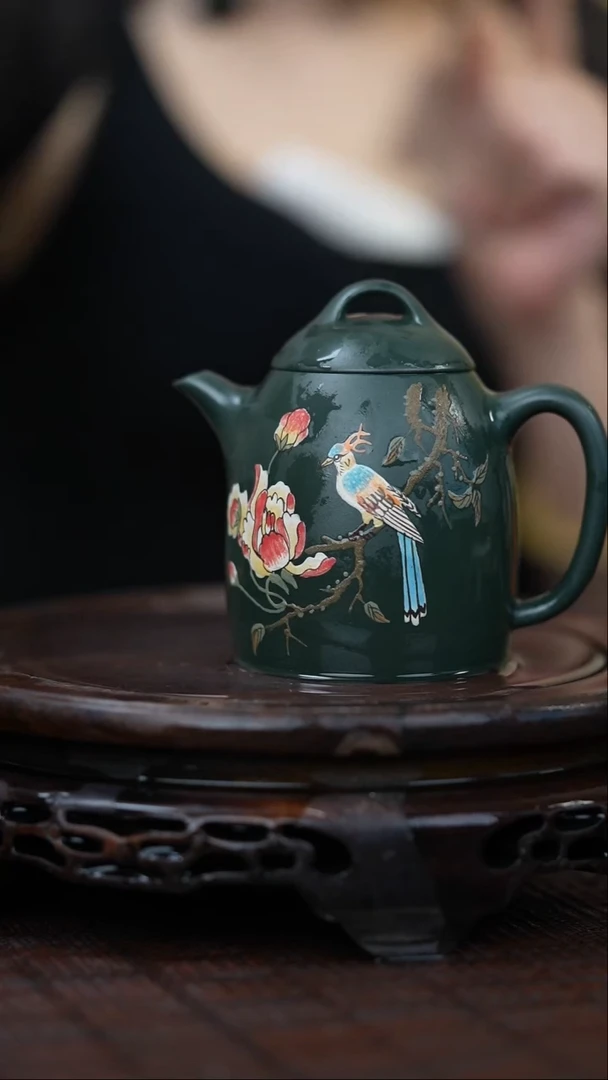 茶壶紫砂宜兴岁颐传砂原矿全手13