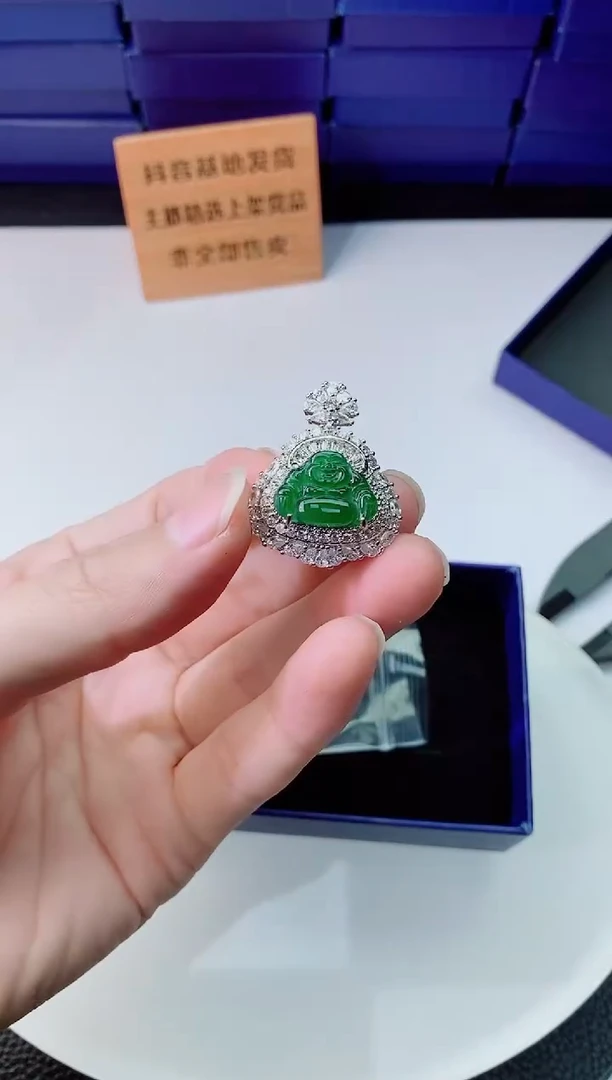 翡翠未镶嵌颈饰11111