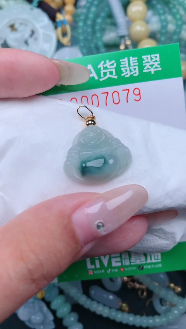 翡翠未镶嵌颈饰.0007079