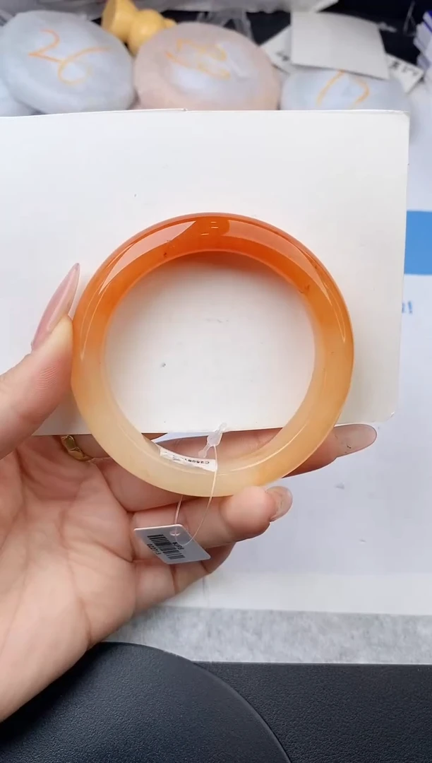 未镶嵌手镯石英质玉w145-HHB56+