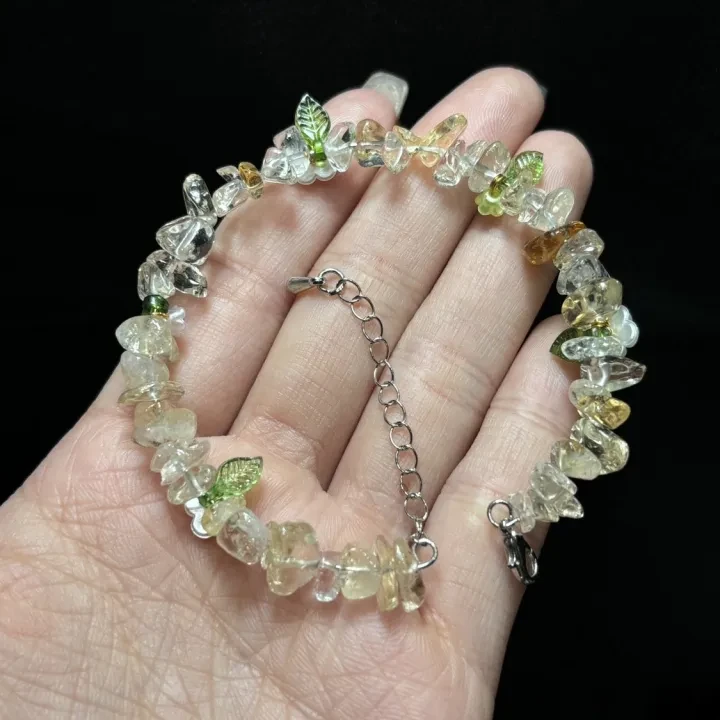 黄水晶手链 黄水晶手链