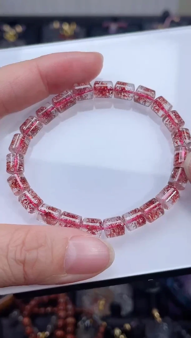 颈饰未镶嵌水晶玫*?【百晶灵儿】定制款