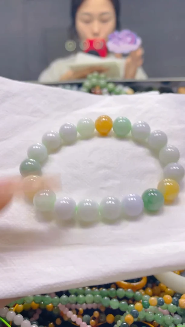 颈饰未镶嵌翡翠10MM