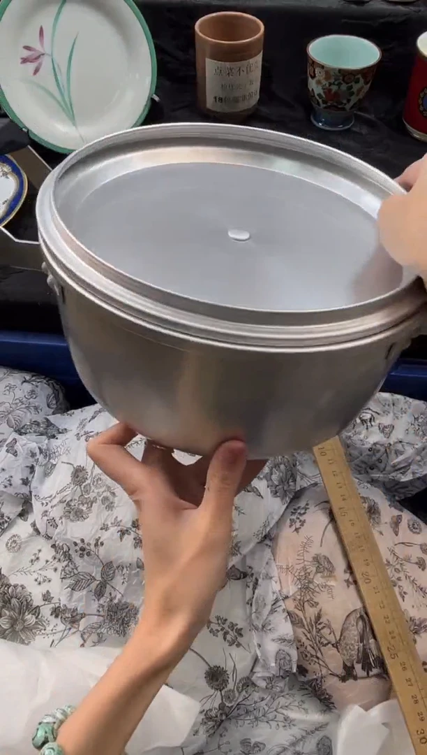 瓷片   铝锅