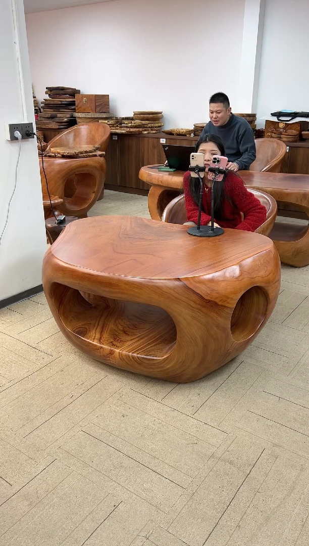 【闪购商品】稳定木实木创意茶桌