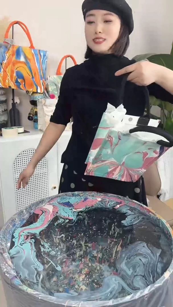 高定小托特手作大漆包包
