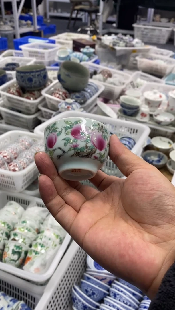 摆件陶景德陶瓷茶具容量约50